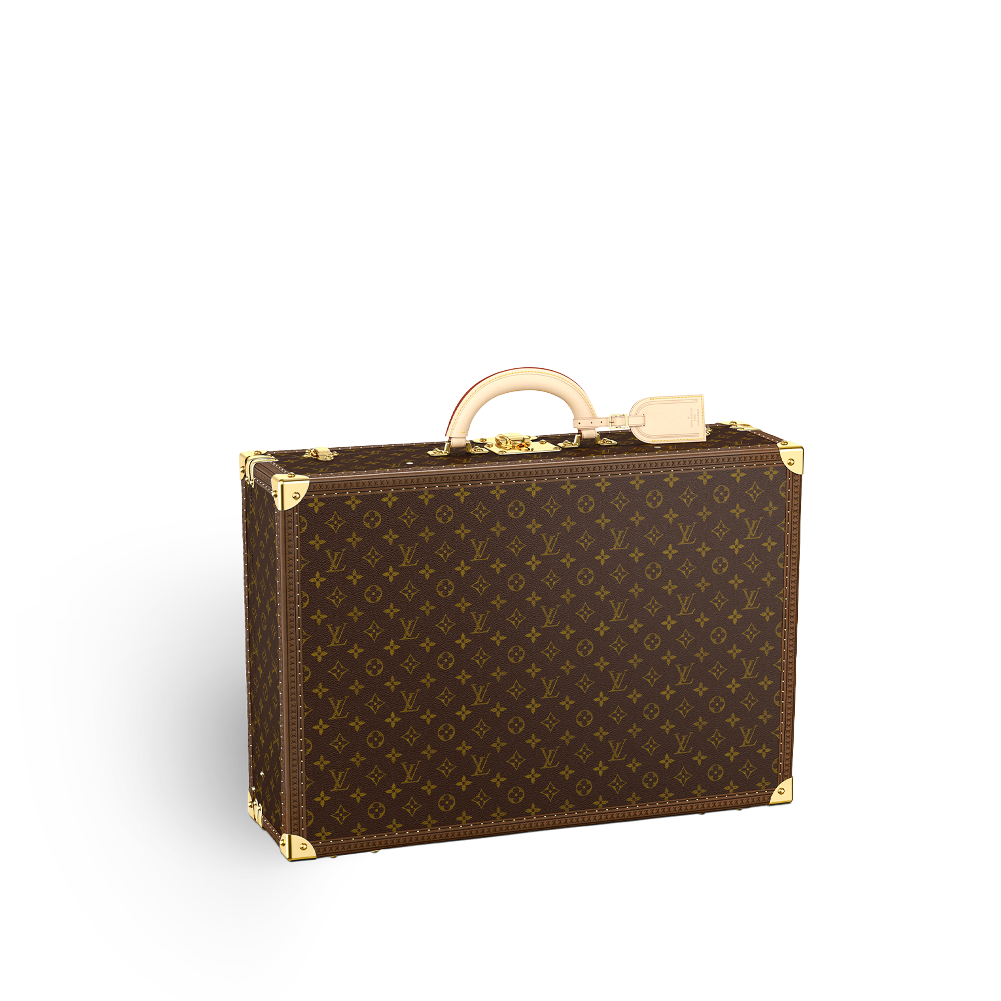 ＬＯＵＩＳ　ＶＵＩＴTＮ Louis Vuitton Monogram Hard Case Trunk Bisten 60 (Authentic
